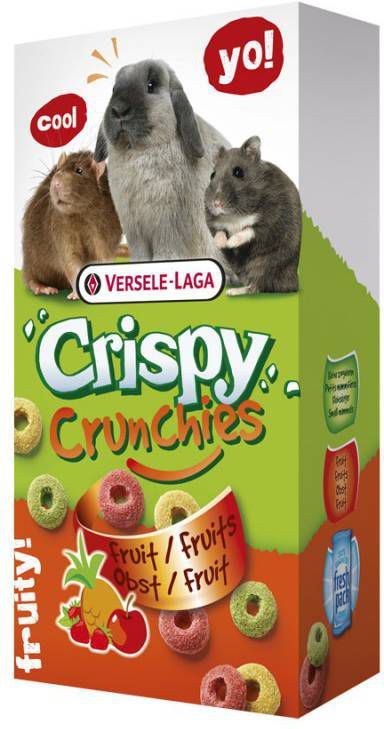 Versele Laga Crispy Crunchies Knaagdiersnack Fruit 75 g