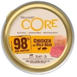 Wellness Core 98% Recipe 85 g Kattenvoer Kip&Zwijn Voor De Volwassen Kat