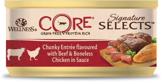 Wellness Core Signature Selects Chunky 79 g Kattenvoer Rund&Kip