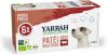 Yarrah 4x Biologisch Hondenvoer Multipack Paté Graanvrij Rund Kip 900 gr online kopen