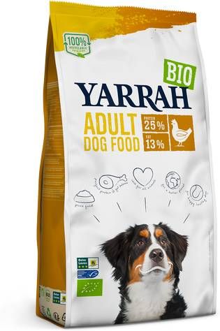 Yarrah Biologisch Adult Kip Hondenvoer 10 kg online kopen
