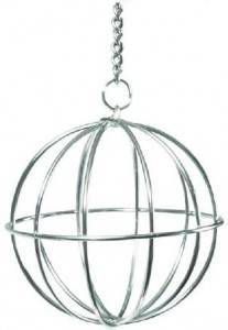 Beeztees Chroom voederbal voor knaagdier 8 cm