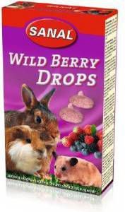 Sanal Wild Berry Drops Knaagdiersnack 45 g