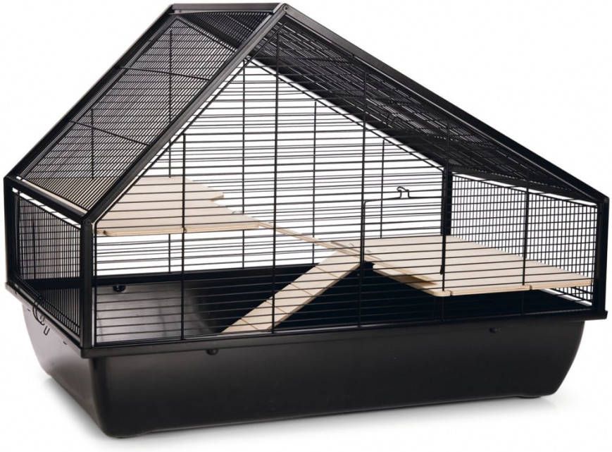 Beeztees Knaagdierkooi Boas Zwart 76, 5 x 47 x 61 cm