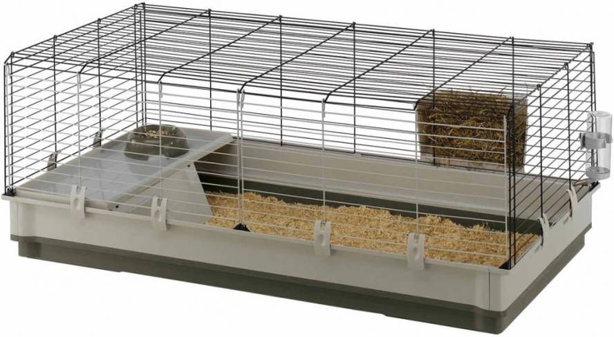 Ferplast Konijnenhok Krolik 120 XL 120x60x50 cm groen 57071517