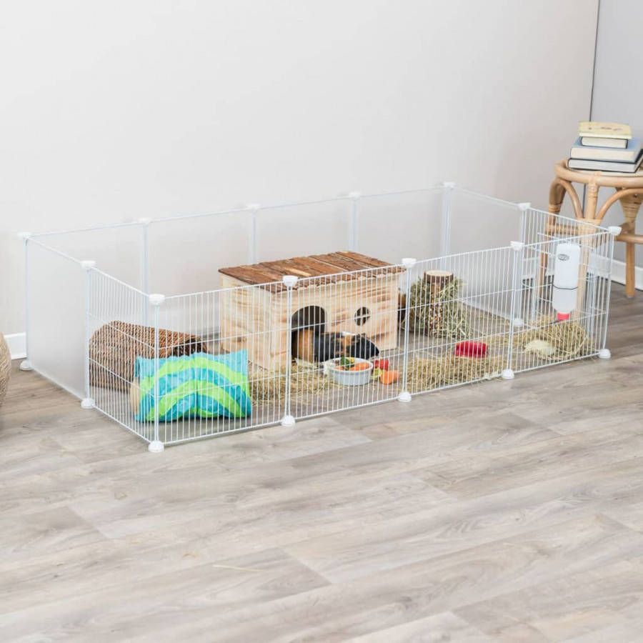 Trixie Indoor Ren Dierenverblijf 140x35x70 cm Wit