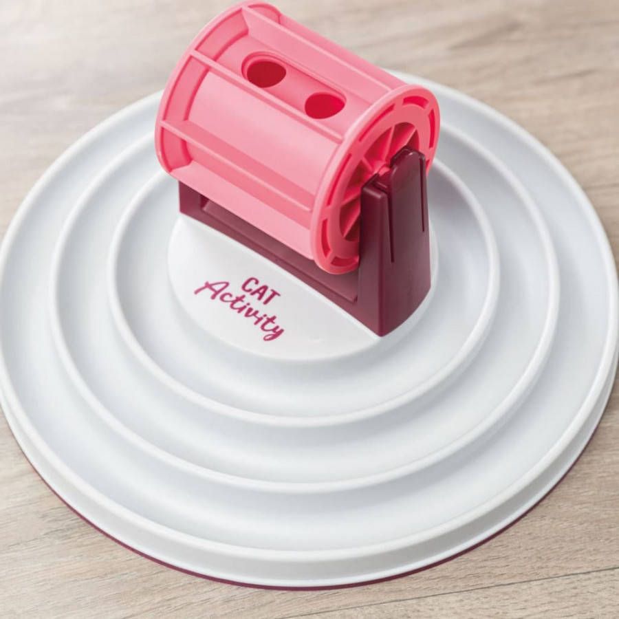 Trixie Cat Activity Roller Bowl snackspeelgoed kat ø 28 cm Per stuk