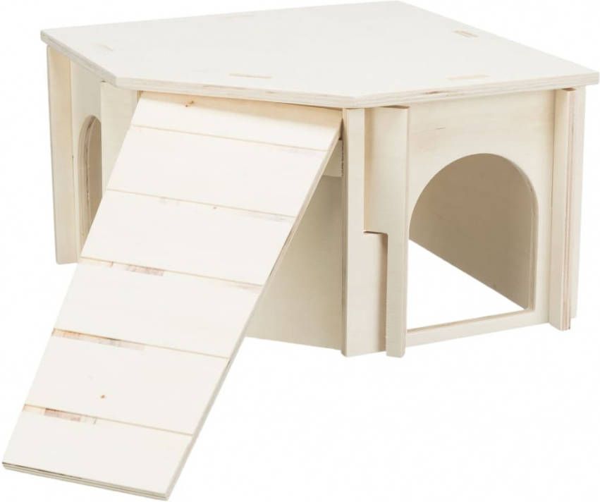 Trixie Huis Thore voor knaagdieren konijnen 40 x 23 x 40 cm