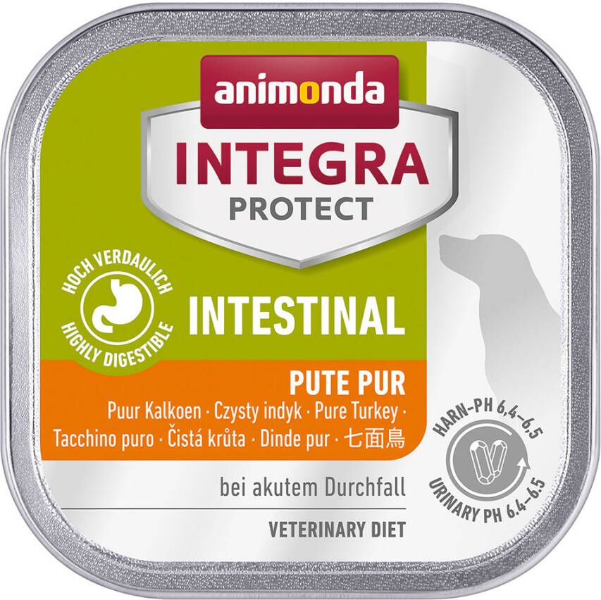 Animonda Integra Protect Intestinal Schaaltje 12 x 150 g Hondenvoer Kalkoen