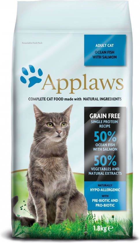 Applaws Cat Adult Ocean Fish & Salmon 1, 8 kg