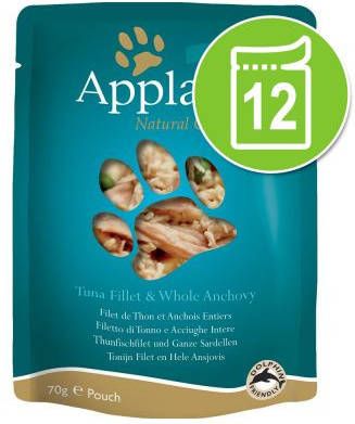 Applaws 12x70g Tonijn met Brasem Kattenvoer