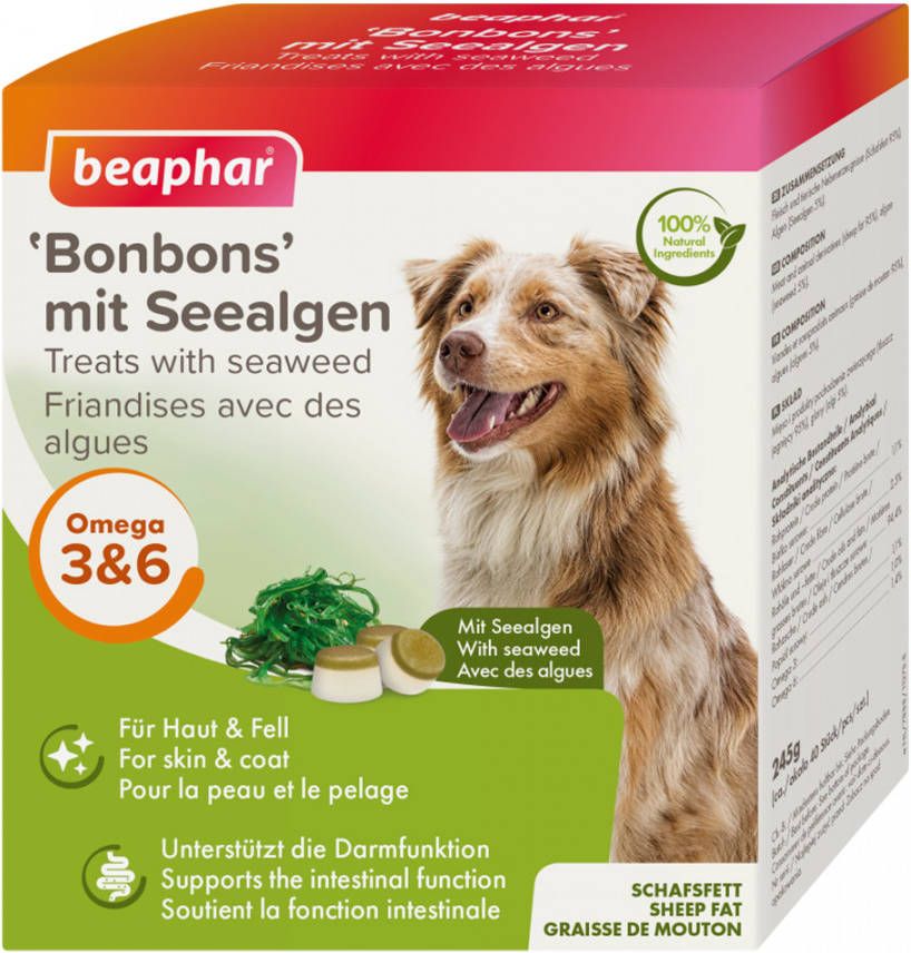 beaphar 'Bonbons' met Zeewier Dubbelpak 2 x 245 g