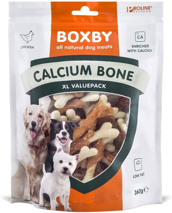 Boxby Calcium Bone Beender&Calcium Hondensnacks 100 g