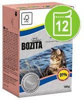 Bozita Grainfree Kitten Kattenvoer Bestel ook natvoer 6 x 190 g stukjes in Saus Kip & Kalkoen