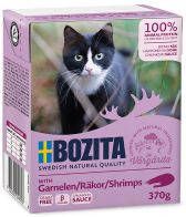 Bozita 24x370g stukjes in Saus met Garnalen Kattenvoer