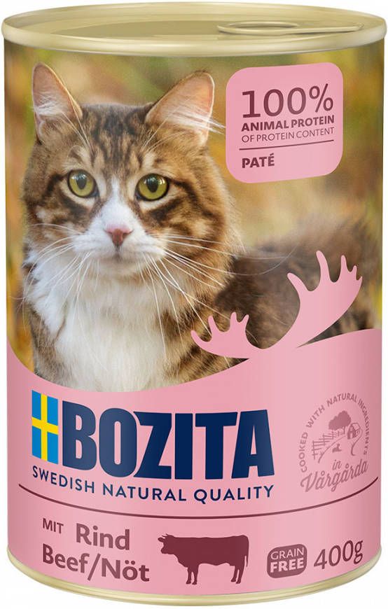 Bozita Nat Kattenvoer 6 x 410 g Rund