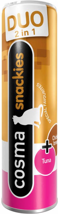 Cosma Extra voordelig! Snackies, Snackies Minis, Snackies XXL of Snackies DUO DUO Kipfilet & Tonijn 26 g