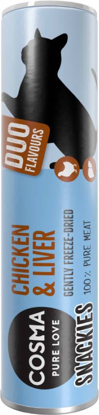 Cosma Extra voordelig! Snackies, Snackies Minis, Snackies XXL of Snackies DUO DUO Kipfilet & Kippenlever 28 g