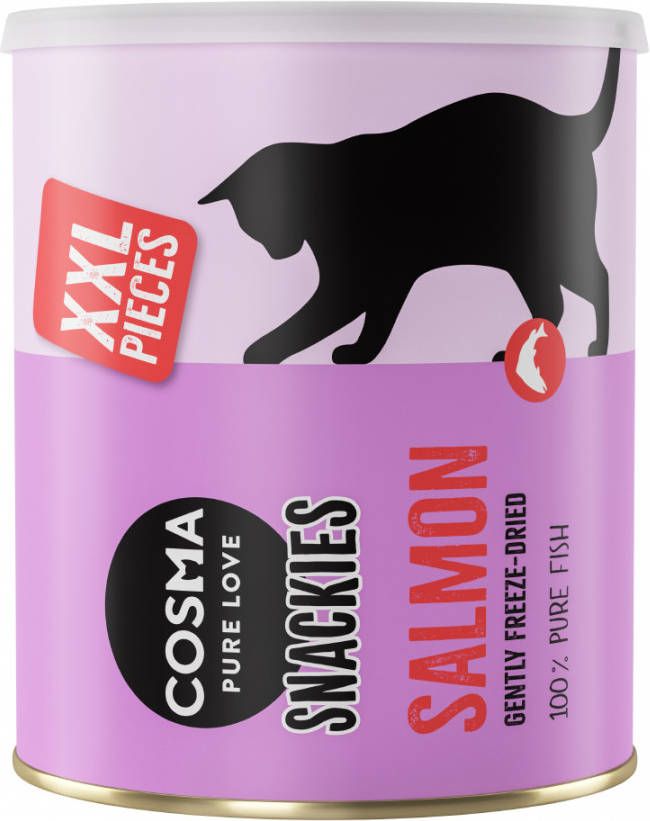 Cosma Extra voordelig! Snackies Maxi Tube & Snackies XXL Maxi Tube XXL Zalm 150 g