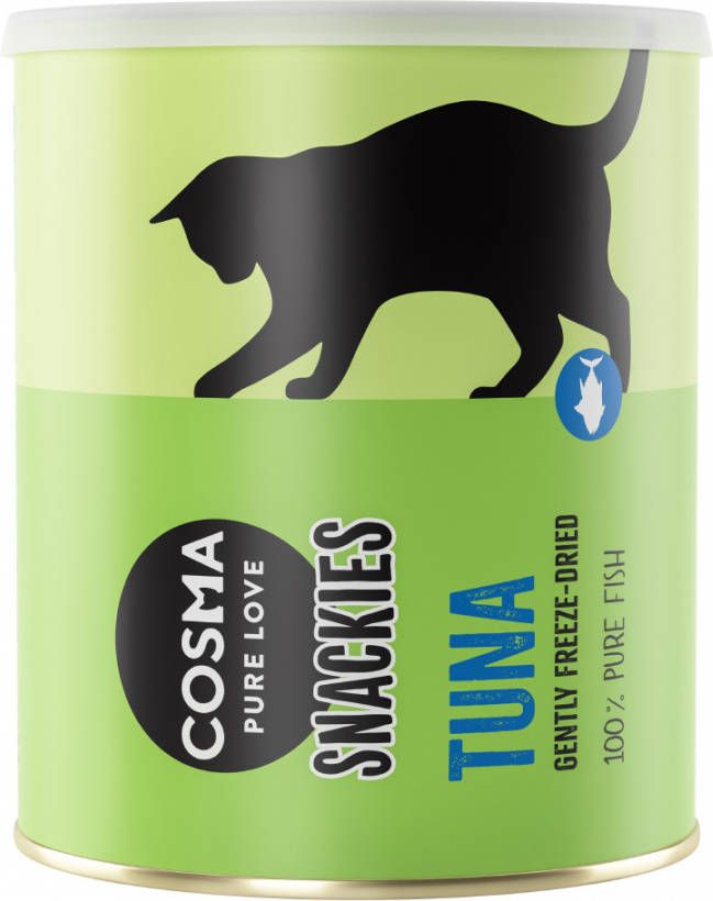 Cosma 150g Snackies Maxi Tube Gevriesdroogde Tonijn Kattensnacks
