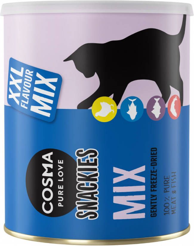 Cosma Extra voordelig! Snackies Maxi Tube & Snackies XXL Maxi Tube Mix 160g(4 soorten )