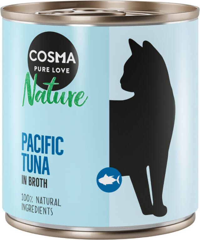 Cosma 6x140g Mix 2 6 Soorten Nature Kattenvoer nat
