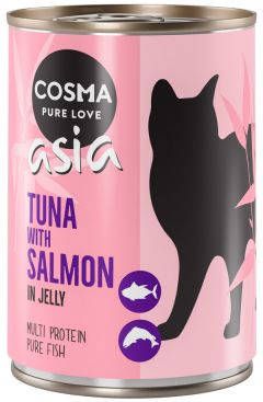 Cosma 6 x 400 g Original en Asia voor een Voordeelprijs! Asia Tonijn & Zalm