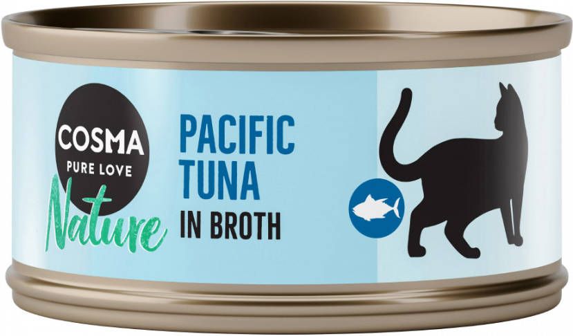 Cosma 24x70g Nature Pacifische Tonijn Kattenvoer