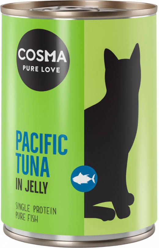 Cosma 6 x 400 g Original en Asia voor een Voordeelprijs! Original Pacifisch Tonijn in Gelei