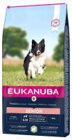 Eukanuba Dubbelpak 2 Grote Zakken Mature & Senior Hondenvoer Senior Small & Medium Breed Lam & Rijst(2 x 12 kg )