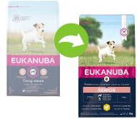 Eukanuba Caring Senior Small Breed kip hondenvoer 15 + 3 kg gratis