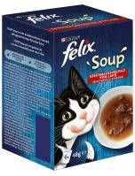 Felix 24 + 6 gratis! 30 x 48 g Soup Smaakvariaties van het land