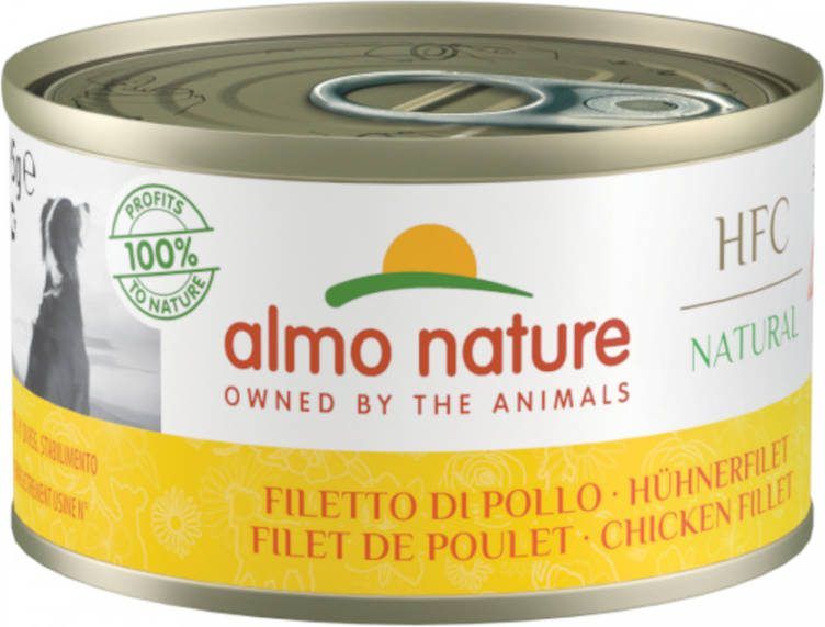 HFC Almo Nature Adult Zalm & Rijst Small Hondenvoer Bestel ook natvoer 6 x 280 g Almo Nature Kipfilet
