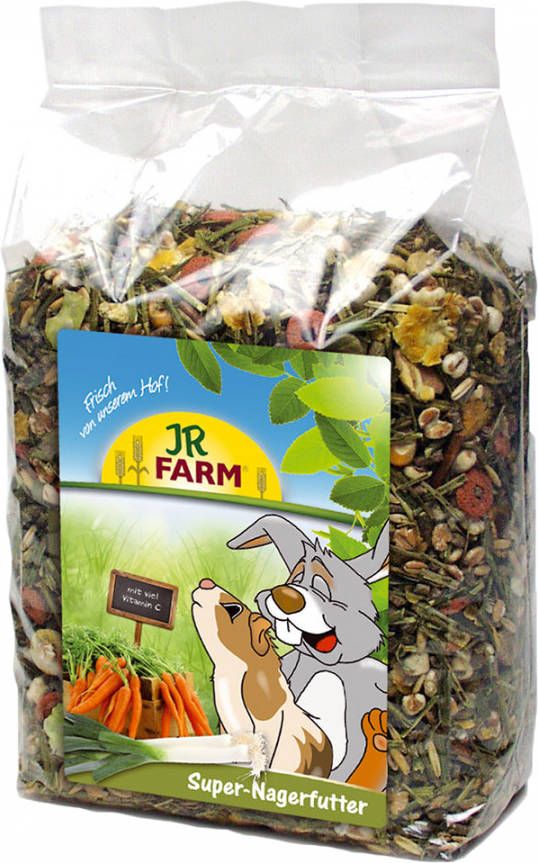 JR Farm Super Knaagdierenvoer Dubbelpak 2 x 4 kg