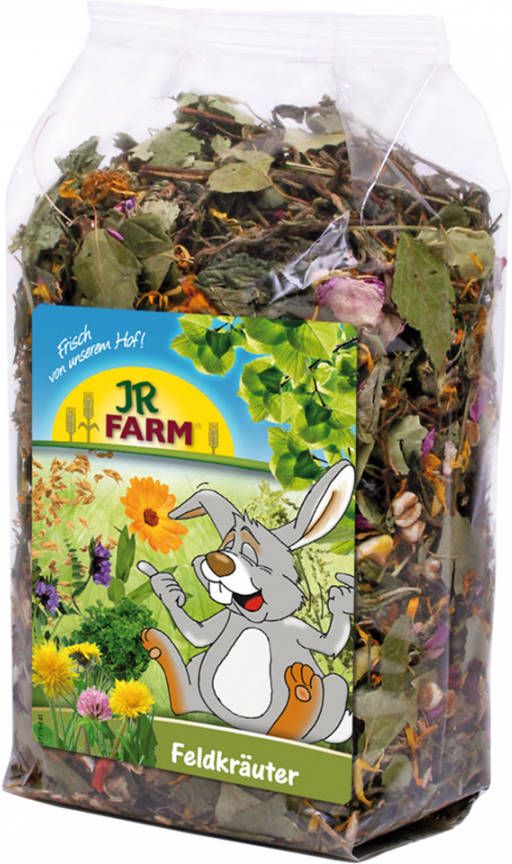 JR Farm Ruwe Knaagdiersnack Veldkruiden 200 gram
