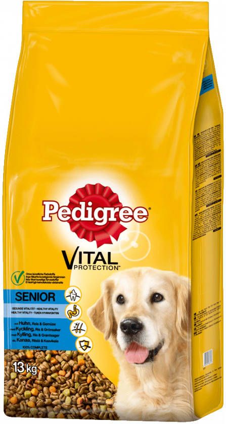 Pedigree 20% korting! 13 kg/15 kg Hondenvoer Senior 8+(13 kg )