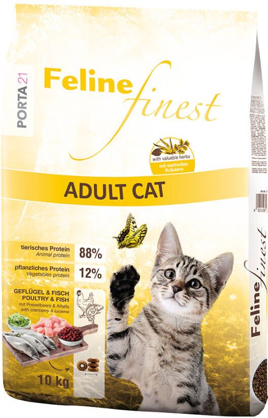 Porta 21 2x10kg Feline Finest Adult Cat Kattenvoer