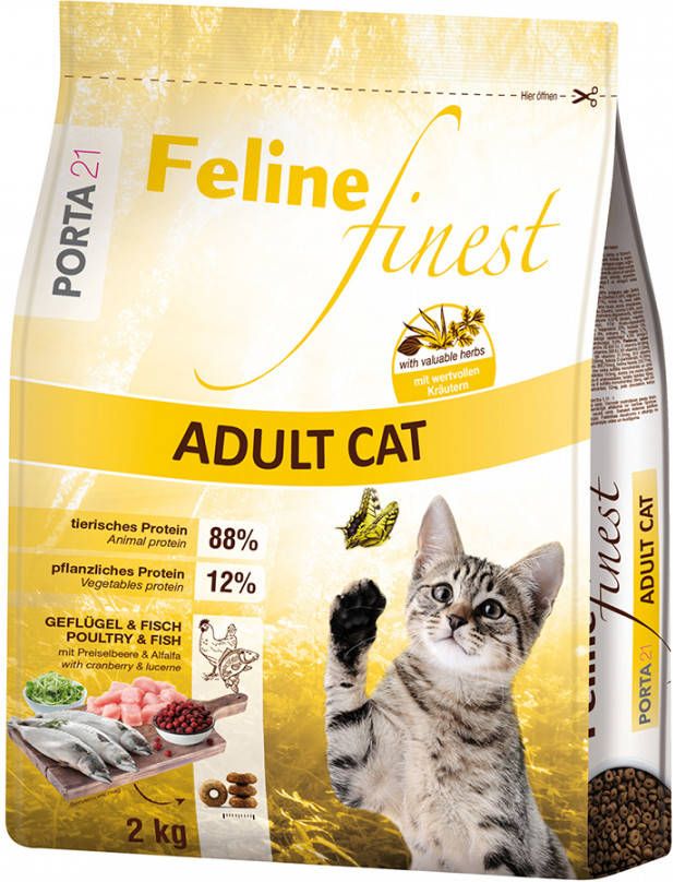 Porta 21 2kg Feline Finest Adult Cat Kattenvoer