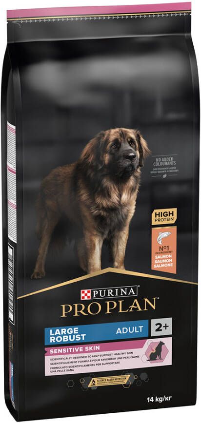 Pro Plan Purina Bonusbag 10+2 kg/12+2 kg Large Adult Robust Sensitive Skin Salmon(14 kg )