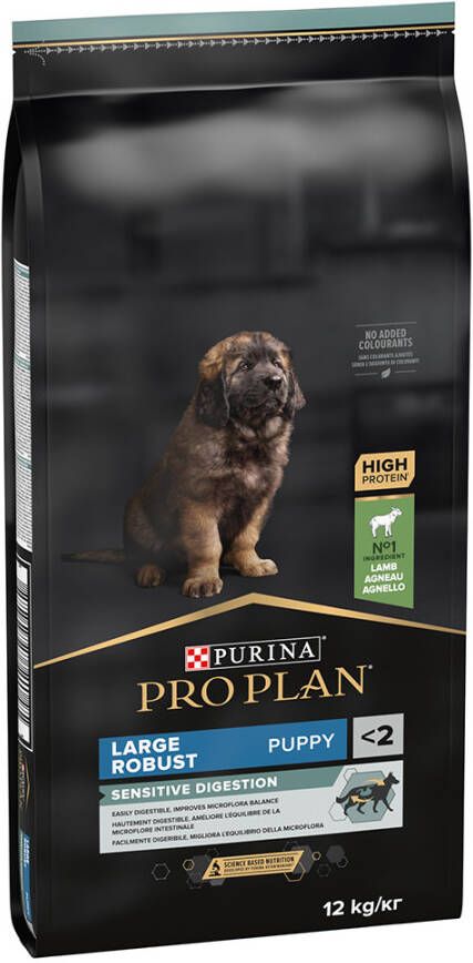 Pro Plan Purina Large Robust Puppy Sensitive Digestion Lam Hondenvoer Dubbelpak 2 x 12 kg