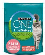 Purina One 3x1, 4kg Dual Nature Sterilized Zalm met Spirulina Kattenvoer