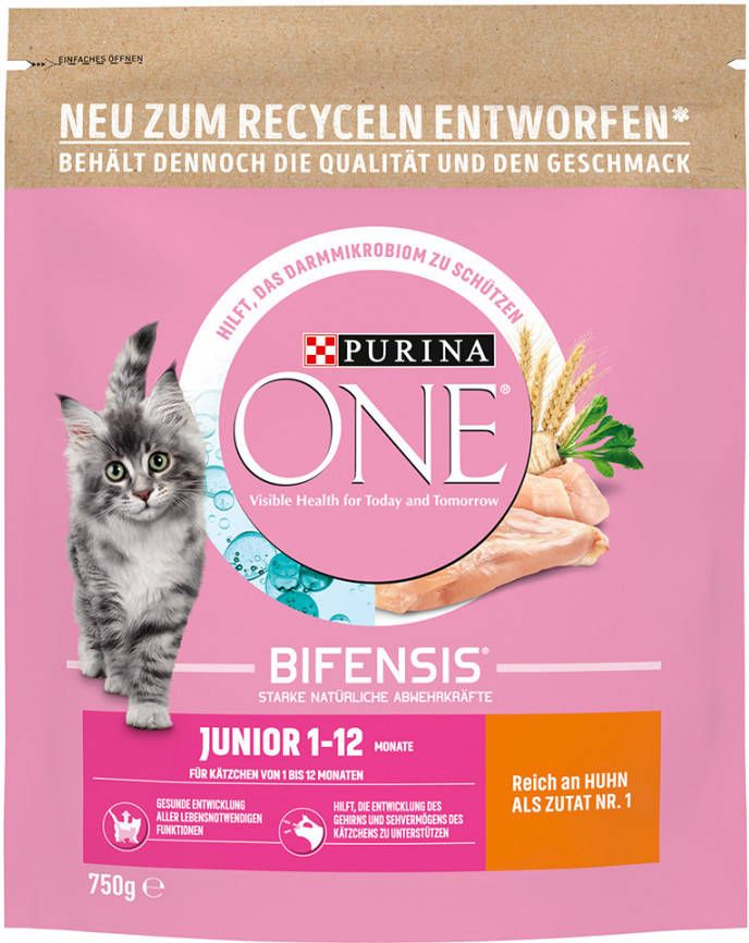 Purina One Urinary Care Kattenvoer Junior Kattenvoer(4 x 750 g )