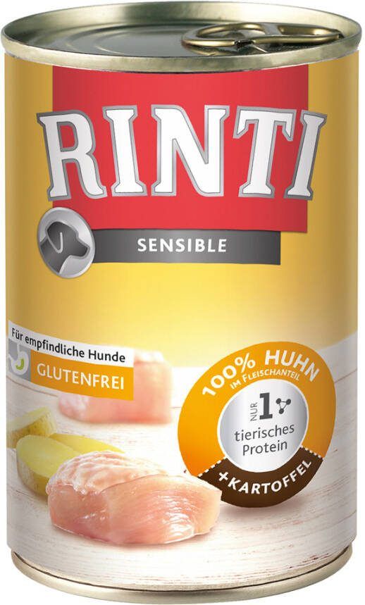 Rinti Sensible 1 x 400 g Kip & Aardappelen