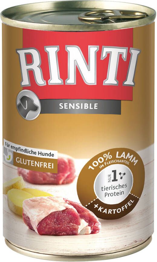 Rinti Sensible 6 x 400 g Lam & Aardappelen