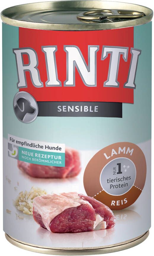 Rinti Sensible 6 x 400 g Lam & Rijst
