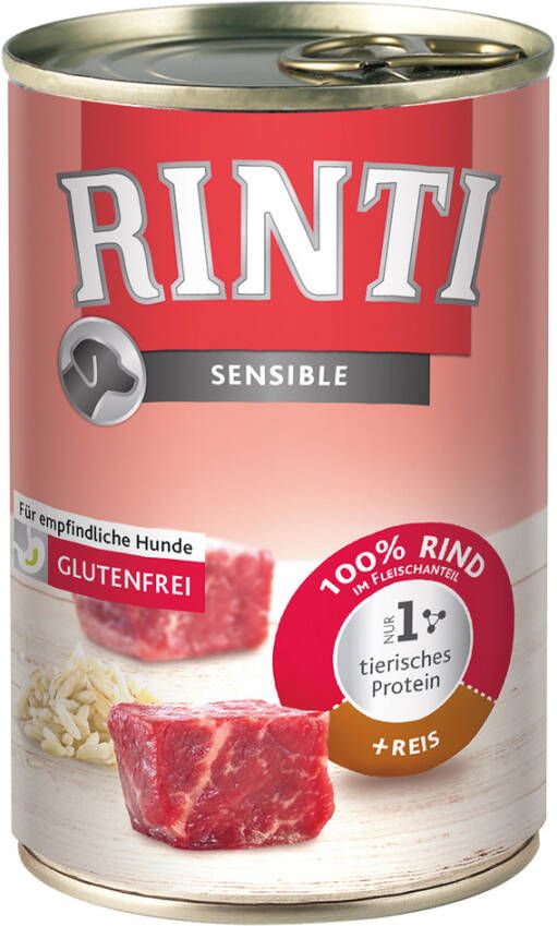 Rinti Sensible 6 x 400 g rund & rijst