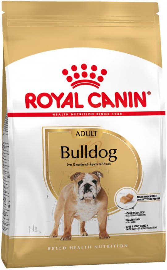 2x12kg(English)Bulldog Adult Royal Canin Hondenvoer