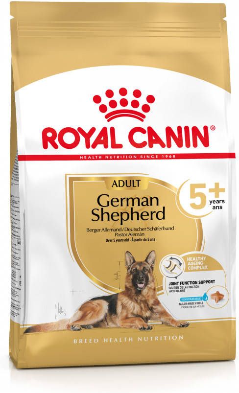 Royal Canin Breed 2x12kg German Shepherd Adult 5+ Hondenvoer