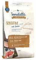 Sanabelle Adult kattenvoer met struisvogel 10 kg + 2 kg gratis