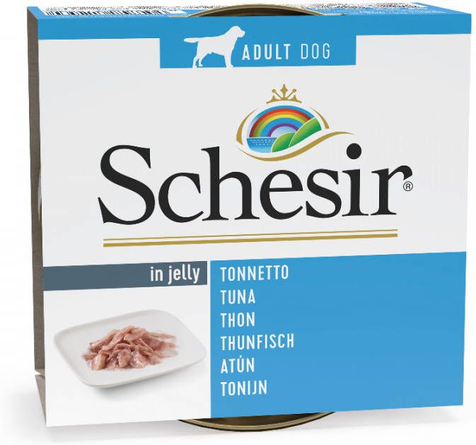 Schesir 20 + 4 gratis! 24 x 150 g natvoer Tonijn
